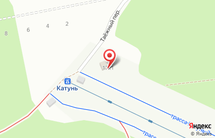 Кафе Церковка в Таёжном переулке на карте