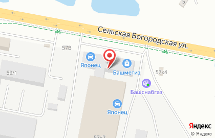 Интернет-магазин ТАЭН в Октябрьском районе на карте