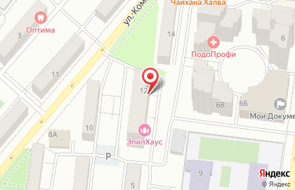 QWERTY на улице Коминтерна на карте