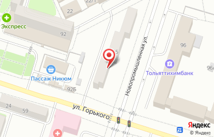 Ломбард Фараон на Новопромышленной улице на карте