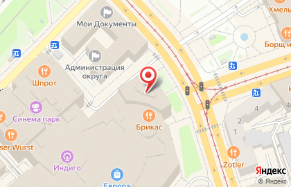 Банк ВТБ в Калининграде на карте