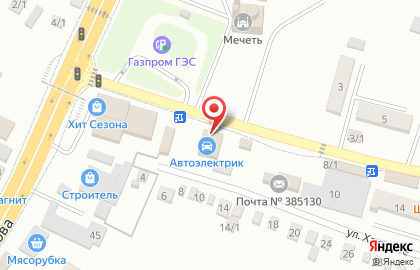 Автомойка в Майкопе на карте