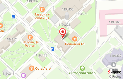 Хостел Живем Вместе в Останкинском районе на карте
