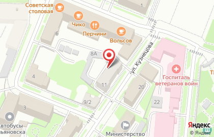 Адвокатский кабинет Тихонова А.В. на карте