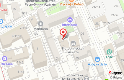 Туристическая компания Umra Tur на Большой Татарской улице на карте