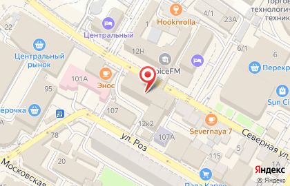 Многопрофильная компания СочиФинансГрупп на Северной улице на карте
