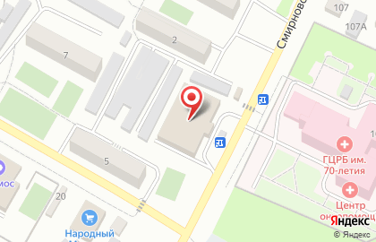 Мебельный салон Hoyz в Школьном переулке на карте
