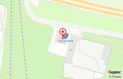 Автосалон Автолайф в Красногвардейском районе на карте