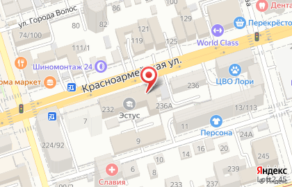 Детская парикмахерская Веселая расческа на Красноармейской улице на карте