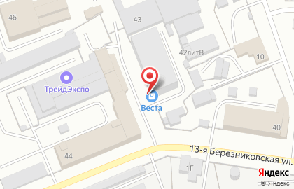 Текстильный дом Веста на карте