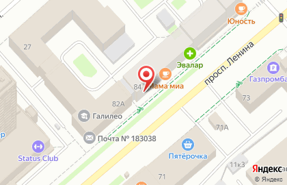 Студия декора Карамель на проспекте Ленина на карте