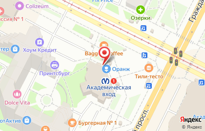 Оранж на улице Гражданский 40О на карте