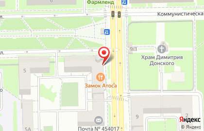 АКБ Связь-Банк на улице Сталеваров на карте