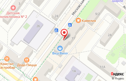 Студия красоты на ​Московской улице на карте