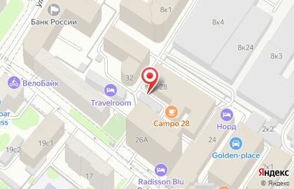 ОАО Ханты-Мансийский Банк на 3-й улице Ямского Поля на карте