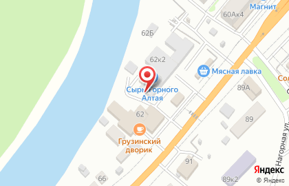 Магазин разливного пива То самое бочковое в Горно-Алтайске на карте