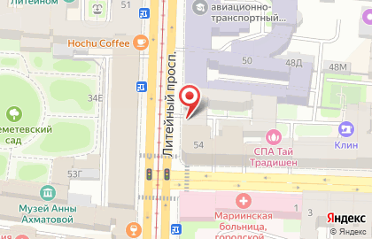Салон красоты Beauty на Литейном проспекте на карте
