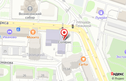 Школа танцев Такт на карте