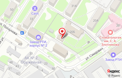 ИФНС, Межрайонная инспекция Федеральной налоговой службы России №12 по Тульской области на карте