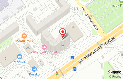 Реклама в подъездах от РА Арт-Лифт в Тракторозаводском районе на карте