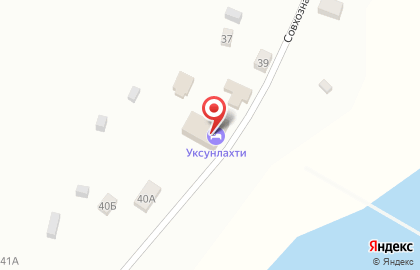 Гостевой дом Уксунлахти на карте