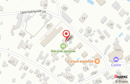 База отдыха Айский дворик на карте