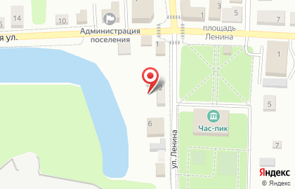 Магазин постельных принадлежностей на площади Ленина на карте