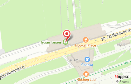 Кафе Шашлычный Двор на улице Дубровинского на карте