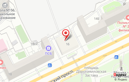 Жилой комплекс River Park Кутузовский на карте