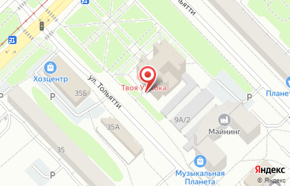 Торговая компания в Центральном районе на карте