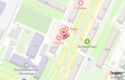 Интернет-провайдер Сибсети на улице Победы на карте