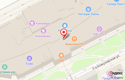 Магазин суши Суши wok на 7-й Кожуховской улице, 9 на карте