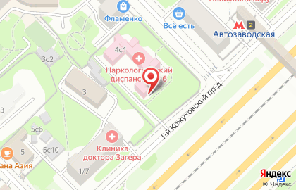 РМАПО во 2-м Автозаводском проезде на карте