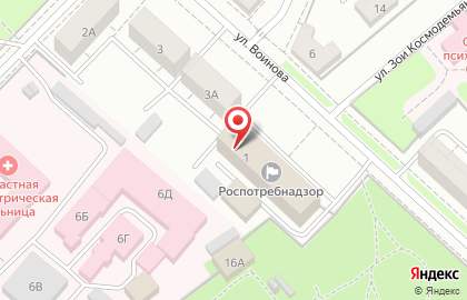 Центр гигиены и эпидемиологии в Ярославской области на карте
