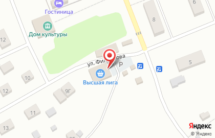 Магазин Высшая лига в Костроме на карте