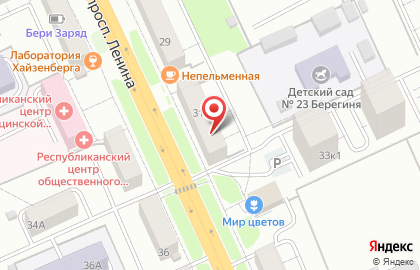 Салон интерьерных решений Rich Art на проспекте Ленина на карте