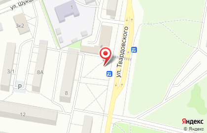 Первомайский район Киоск по продаже фруктов и овощей в Первомайском районе на карте