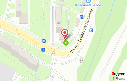 Салон цветов на улице имени Генерала Ивлиева И.Д. на карте