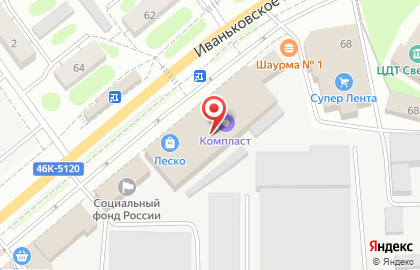 Мебельная фабрика Авангард на Стрелецкой улице на карте