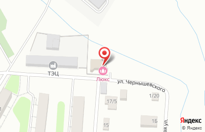 Сауна Люкс на улице Чернышевского на карте