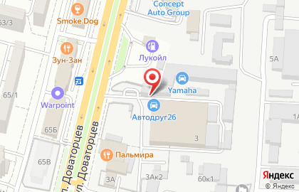 Торгово-производственная компания EcoStep Ставрополь на карте