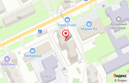 Лада на Иркутском тракте на карте