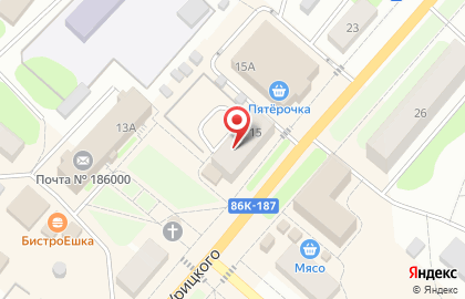 МТС в Петрозаводске на карте