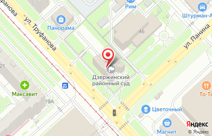 Дзержинский районный суд в Дзержинском районе на карте