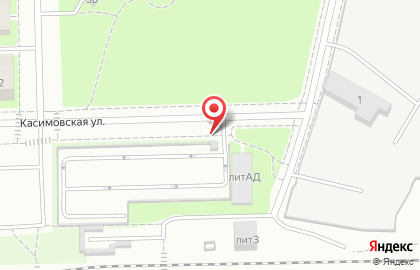 Перехватывающая автостоянка Городской центр управления парковками Санкт-Петербурга на Касимовской улице на карте