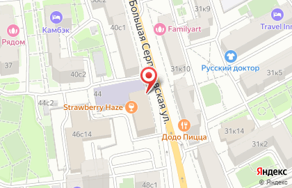 Клуб знакомств Инкогнито в Москве на карте