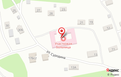 Стеклозаводская участковая больница на карте