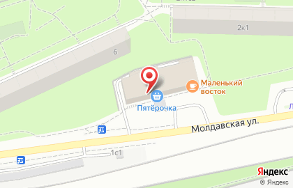 Киоск фастфудной продукции Döner Place на Молдавской улице на карте