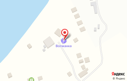 База отдыха Волжанка на карте