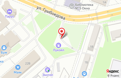 Златоустовский филиал ЛУКОЙЛ-Уралнефтепродукт в Челябинске на карте